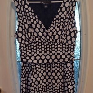 Connected Apparel Navy Dress